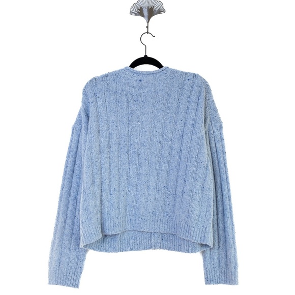 NWT ALEX MILL Reese Merino Wool Blend Cardigan Sweater Blue $175 - Size XL - Picture 8 of 10
